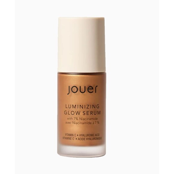 Jouer Luminizing Glow Serum Vitamin C Hyaluronic Acid Shade Sunglow NEW - Picture 2 of 7
